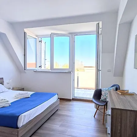 Lägenhet Casa Felice - Attico Vista Mare Porto SantʼElpidio